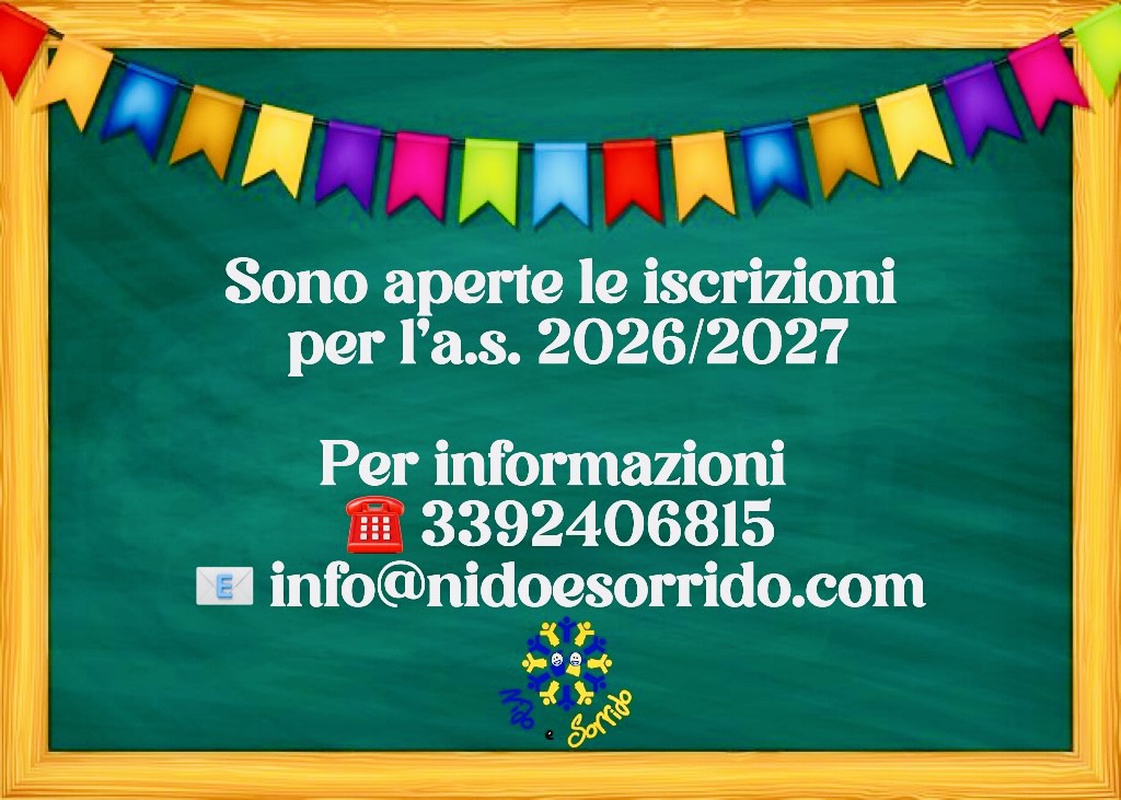 Locandina iscrizioni